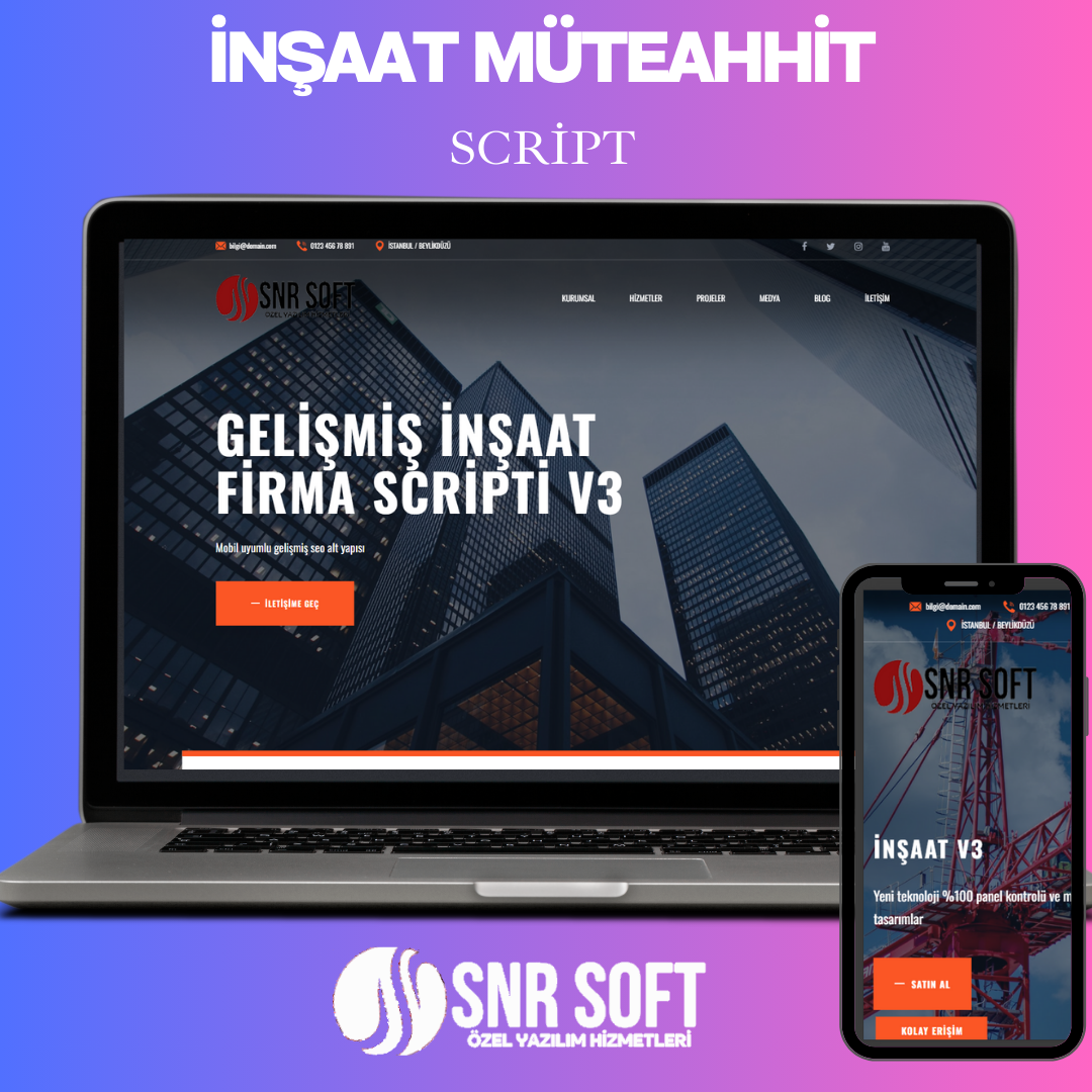 İnşaat Proje Yönetim Scripti