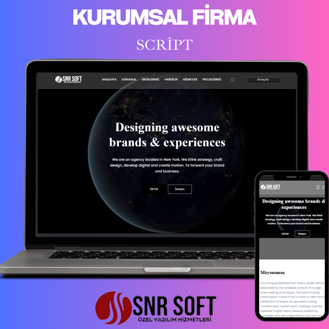 Kurumsal Web Sitesi Scripti v41