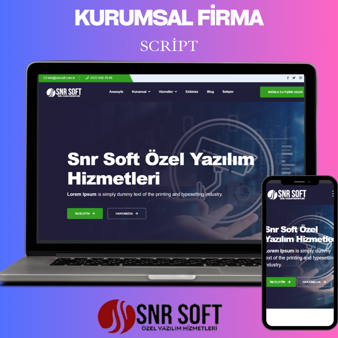 Kurumsal Web Sitesi Scripti v46