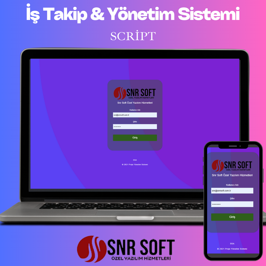 İş Takip & Proje Yönetim Sistemi