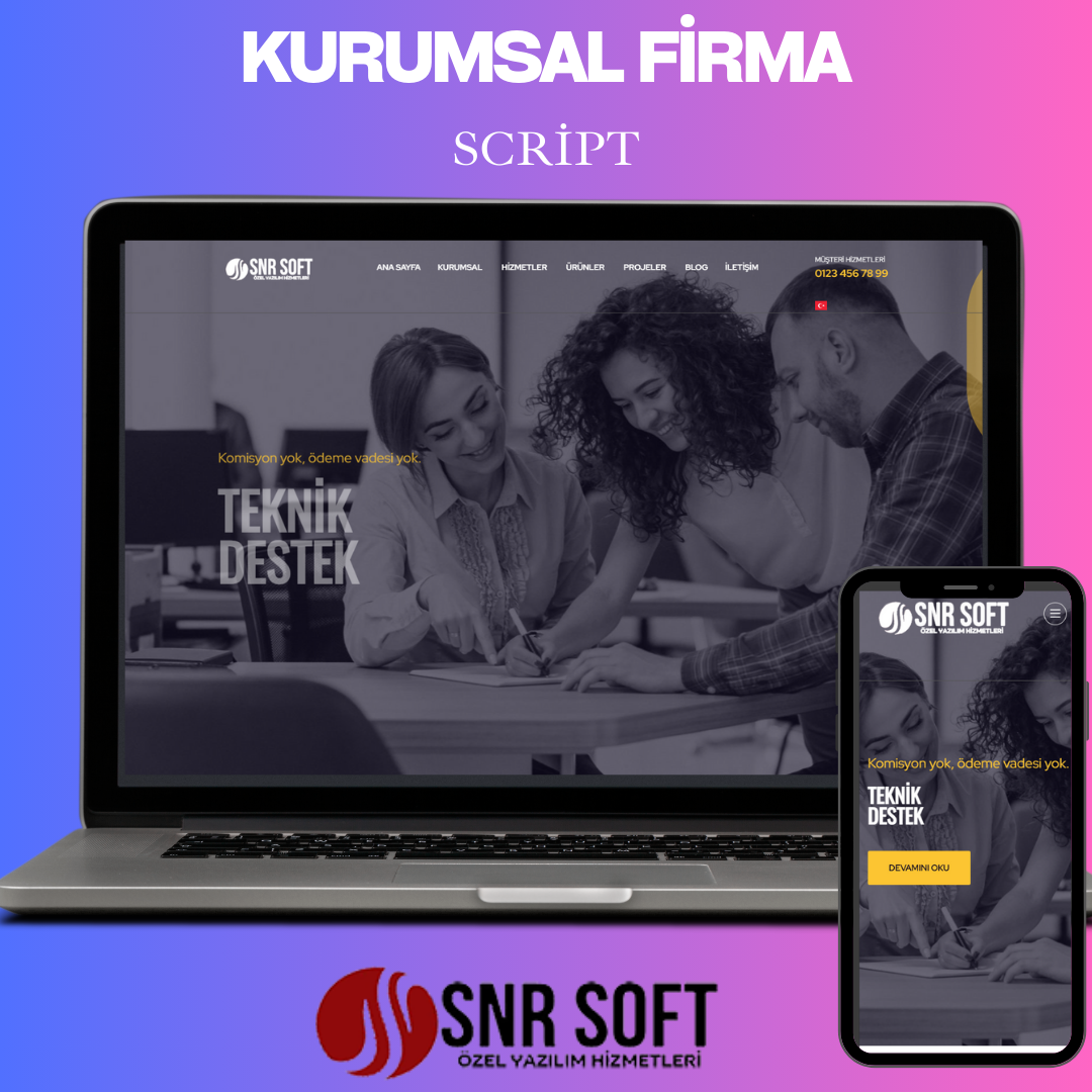 Kurumsal Web Sitesi Scripti v7