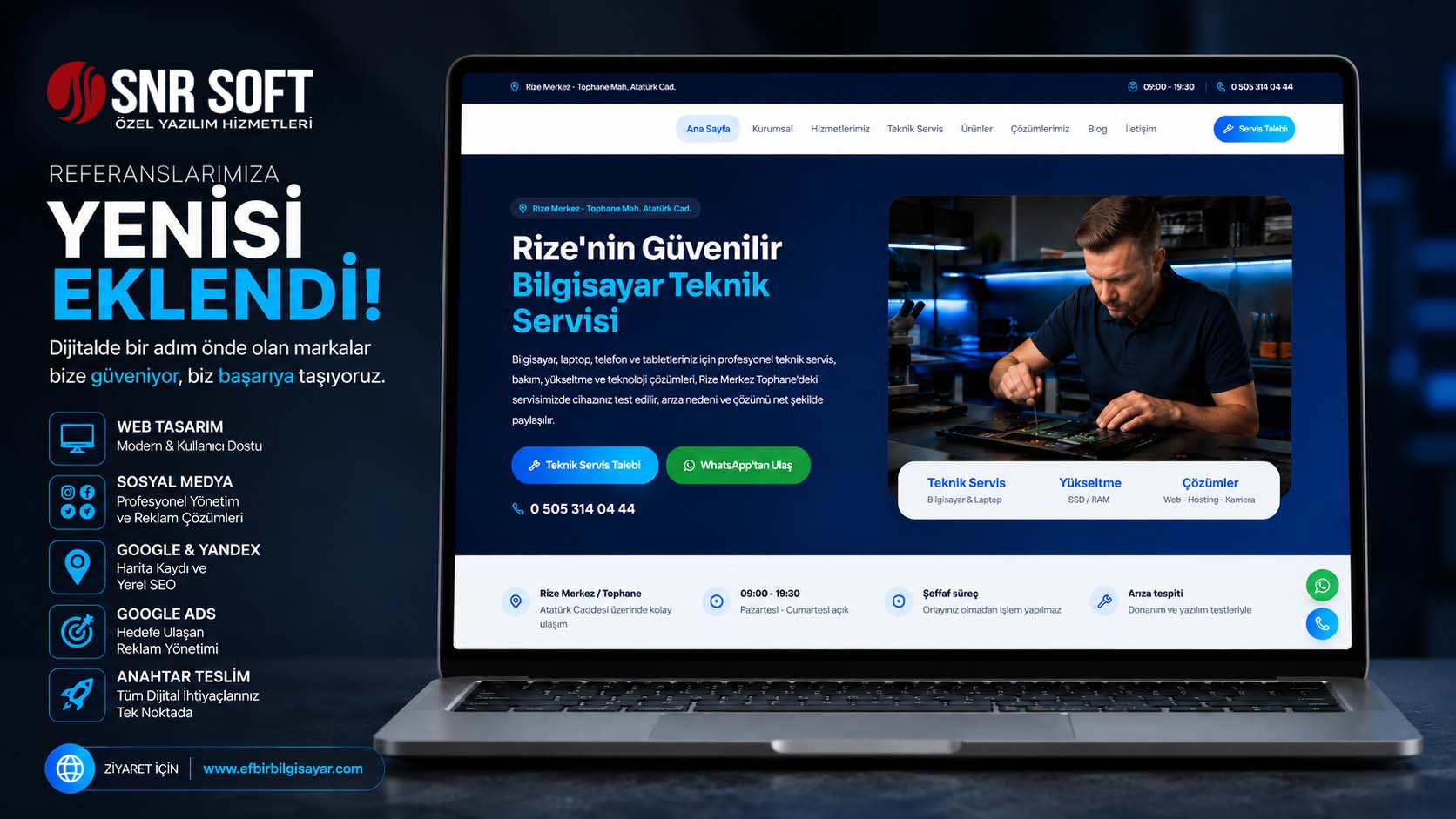EFBİR BİLGİSAYAR Proje Görseli