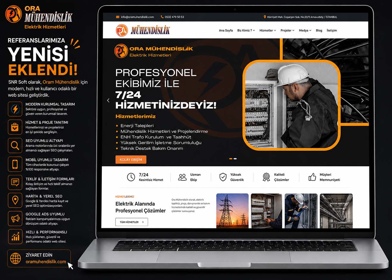 ORA MÜHENDİSLİK Proje Görseli
