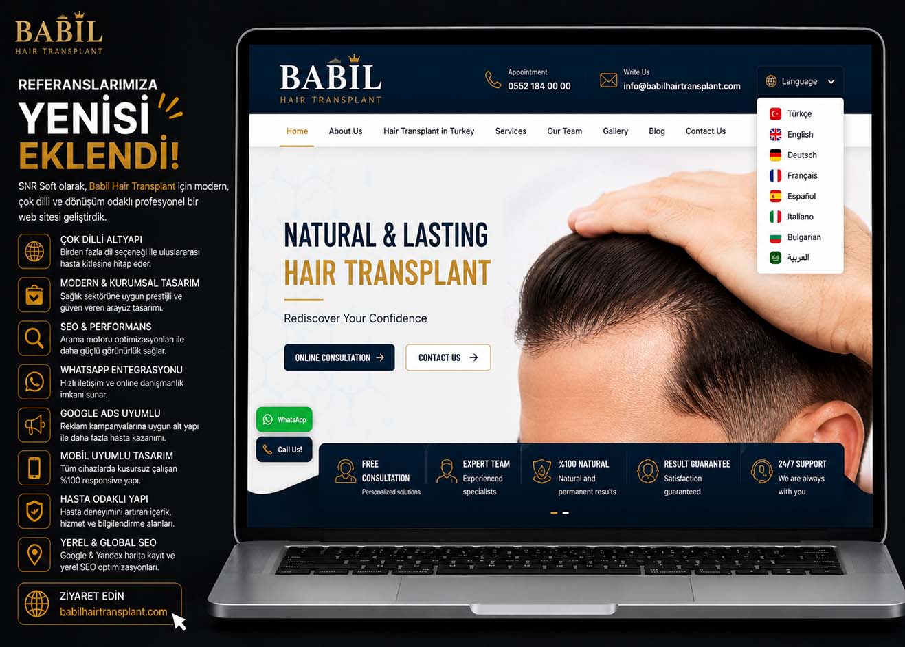 BABİL HAİR Proje Görseli