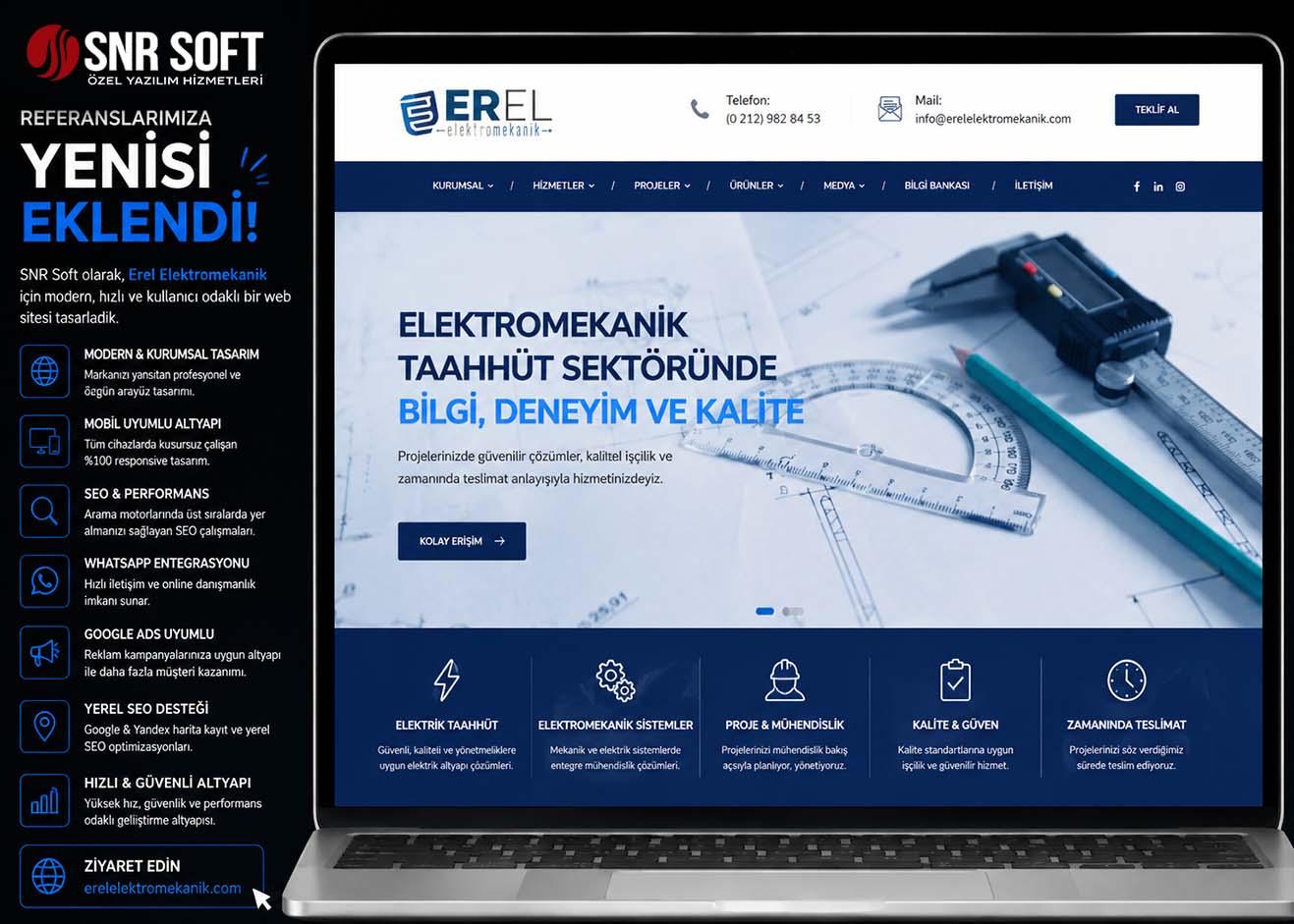EREL MÜHENDİSLİK Proje Görseli