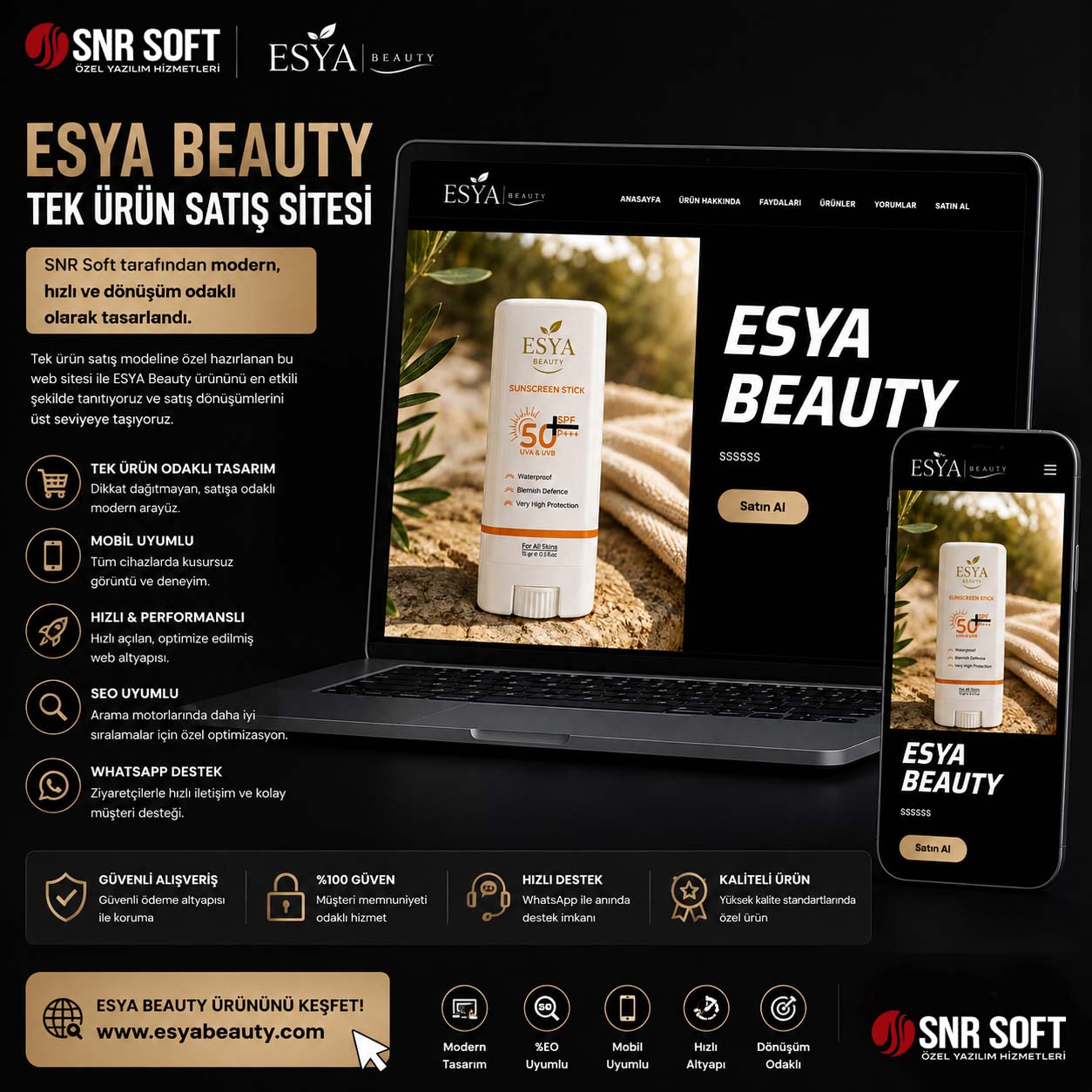 ESYA Beauty Proje Görseli